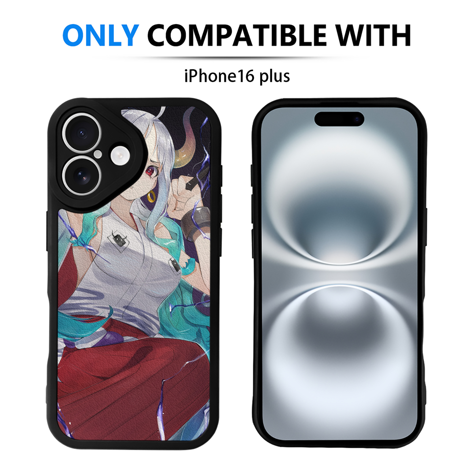 （画像用） ワンピース ONE PIECE 【iPhone 16シリーズ対応】シリコンスマホケース（レザー調） 材質：シリコン